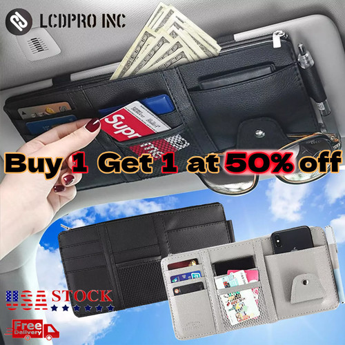 Car sun visor - visor, organizer