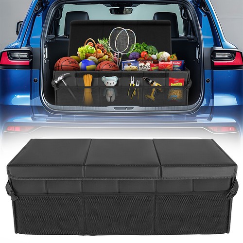 Leather car trunk - trunk, organizer